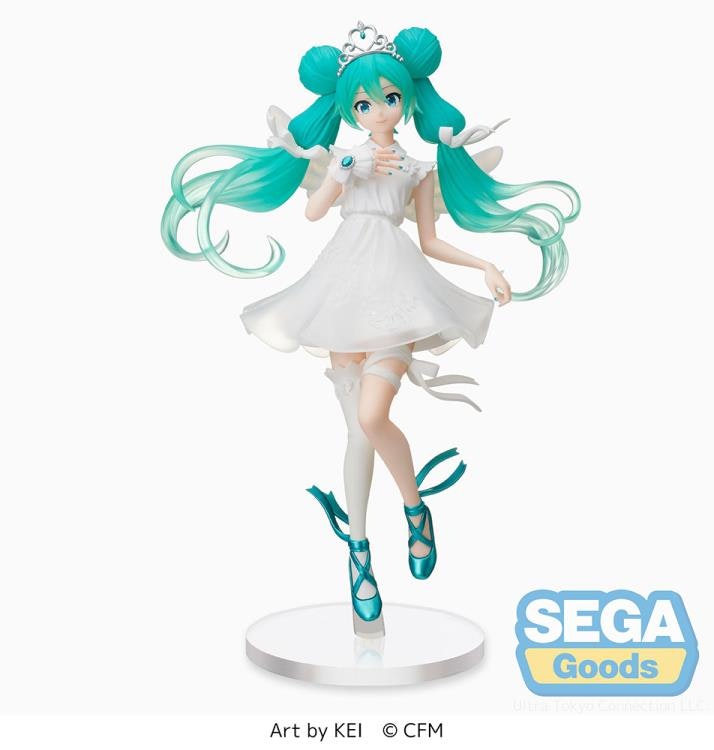 Vocaloid Hatsune Miku (15th Anniversary KEI Ver.) Super Premium Figure