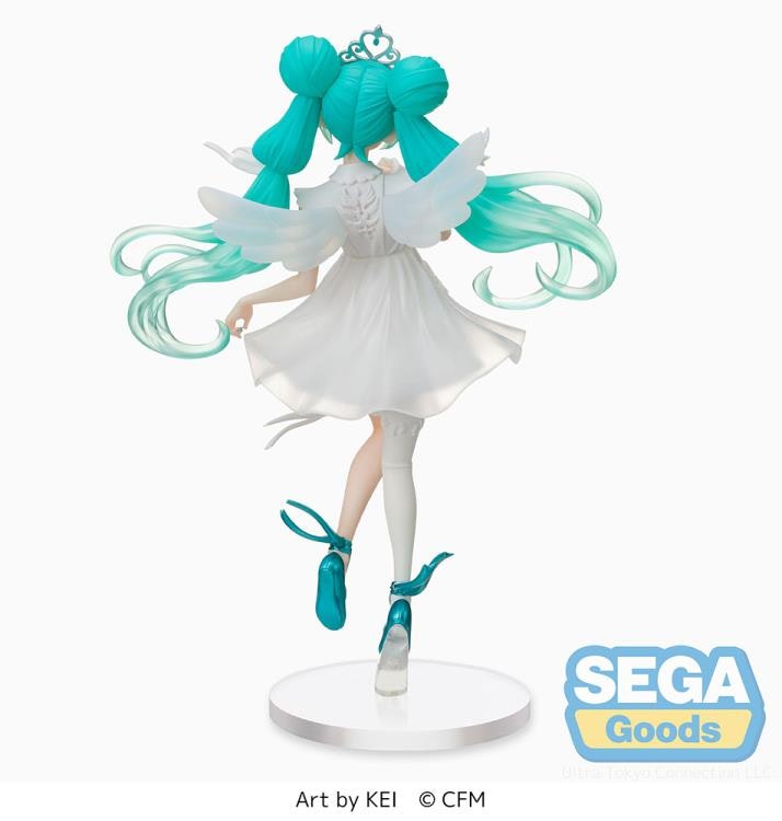 Vocaloid Hatsune Miku (15th Anniversary KEI Ver.) Super Premium Figure