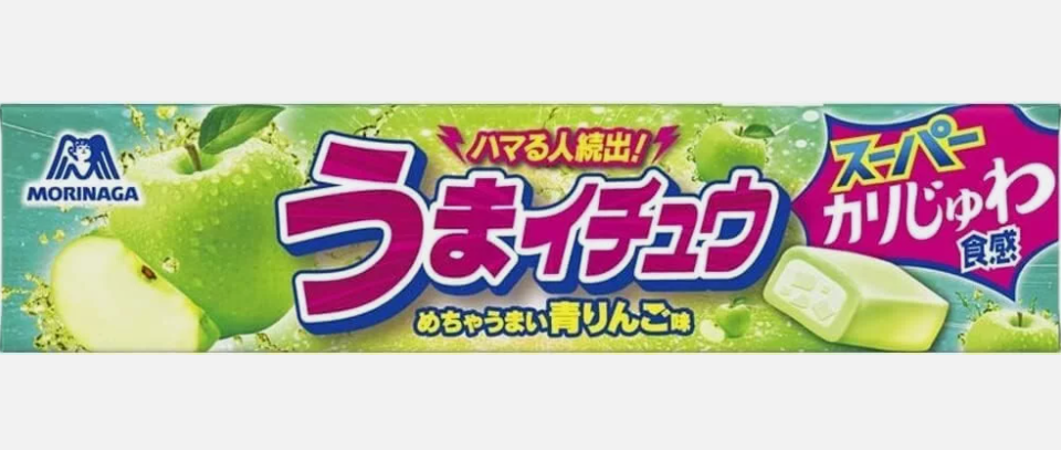 Morinaga Mikakuto Puccho green apple soft candy (Hi-Chew)