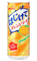 Sangaria Hajikete Orange Soda Can 250ml