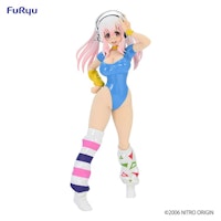 Nitroplus Super Sonico (1980's Blue Another Color Ver.) Concept Figure