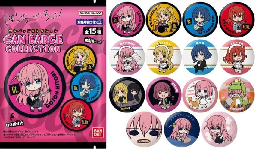 Bocchi The Rock Can Badge Mystery Bag