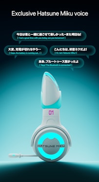 Cat Ear Headphones Hatsune Miku NX