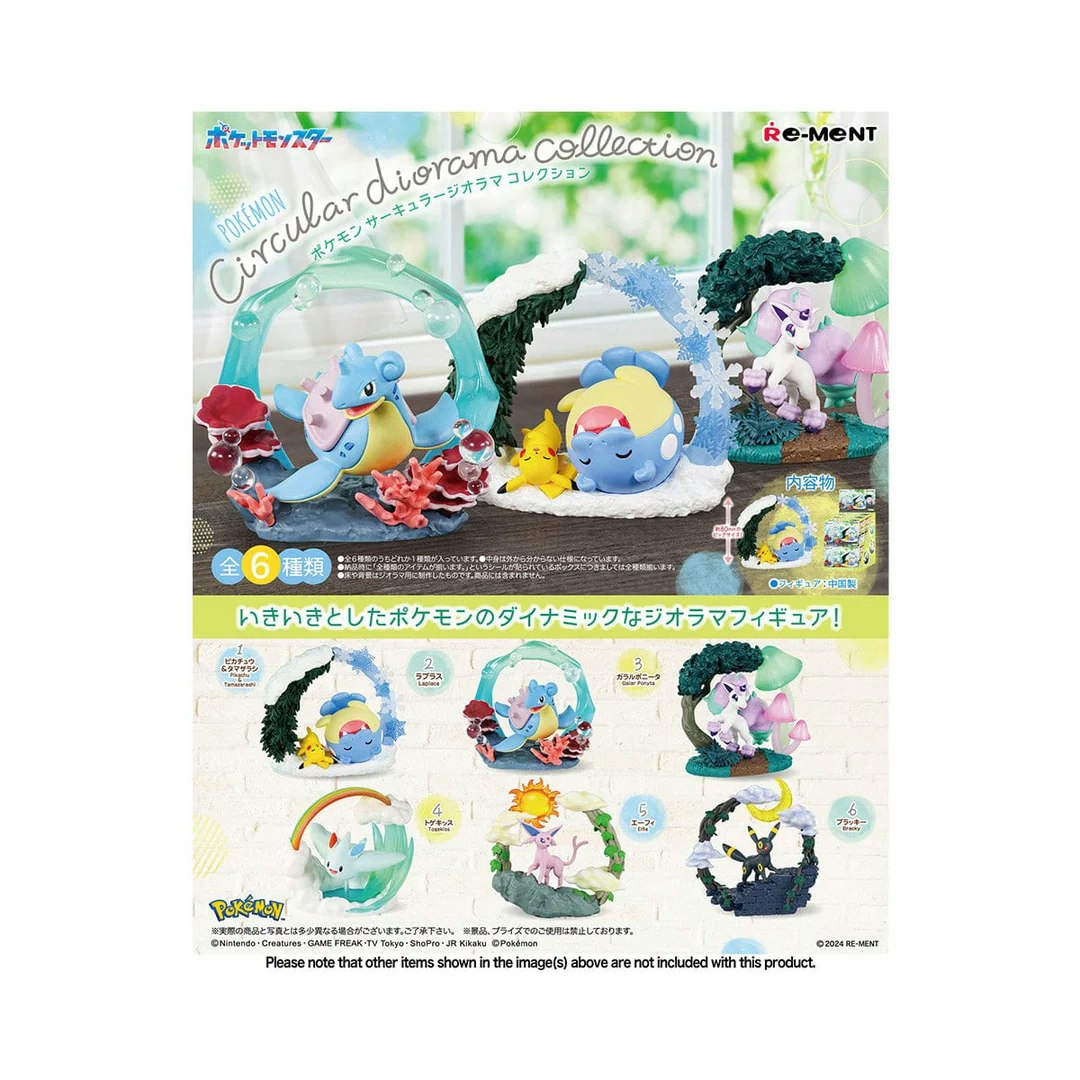 Re-Ment Pokemon Circular Diorama
