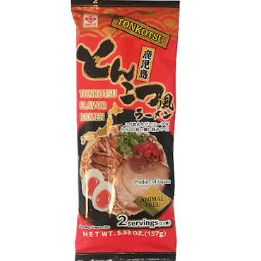Higashimaru Kagoshima Tonkotu-fu Ramen, Animal Free, 2 Servings 157g