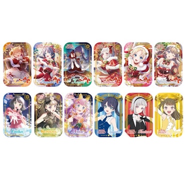 Love Live! Hasunozora Girls' Academy School Idol Club Foil Round Badge 1 Pack