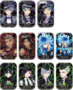 Disney: Twisted-Wonderland: Lame Kira Square Can Badge B 1 Pack