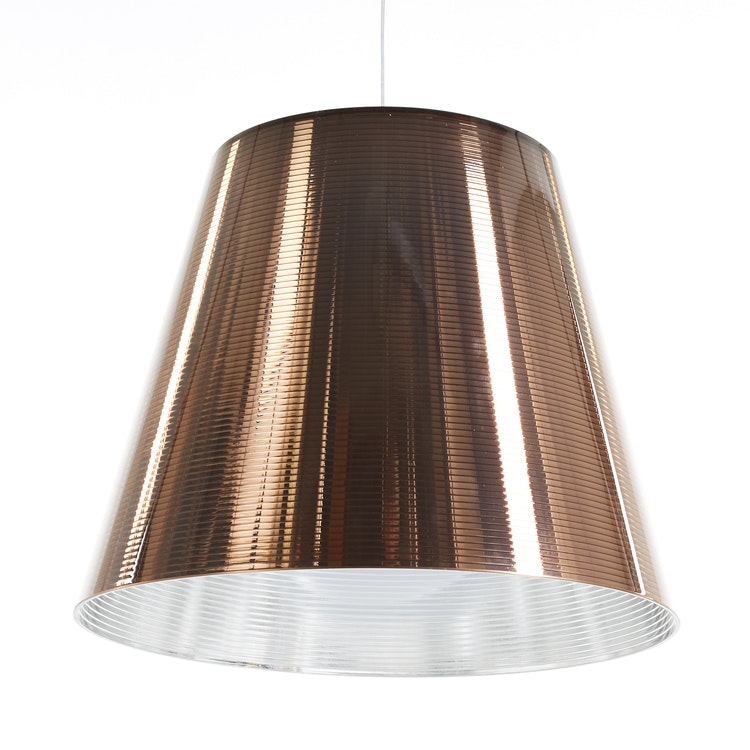 Taklampa, FLOS K-Tribe S3 Brons - Philippe Starck