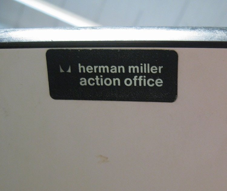 Skrivbord, Herman Miller Action Office 1220 - George Nelson
