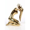 Robbi Jones "Vivien" - Polerad mässing Erotisk skulptur 48 cm