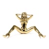 Robbi Jones "Coco 2" - Polished brass sculpture