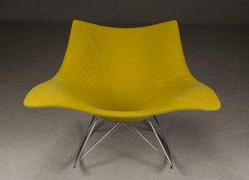 Klädd gungstol, Fredericia Furniture Stingray