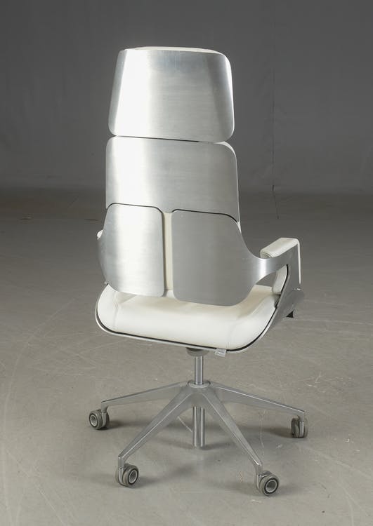 Skrivbordsstol, Interstuhl Silver 362S - Design Hadi Teherani