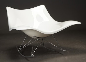 Gungstol, Stingray Fredericia Furniture - Vit