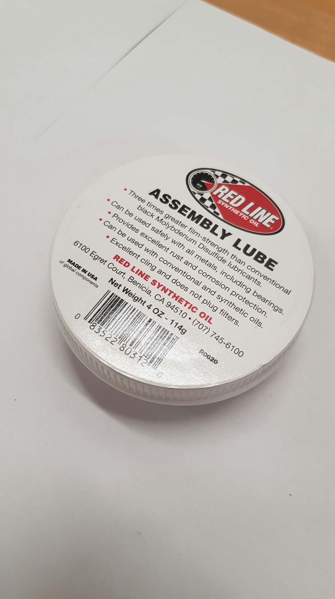 Red Line Assembly Lube