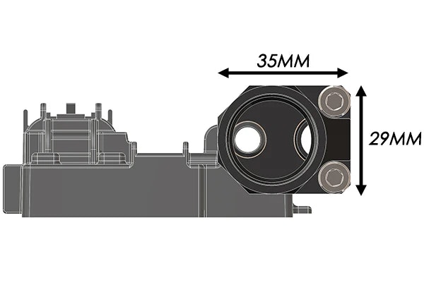 Radium Flexfuel Fäste ink. AN Adapter