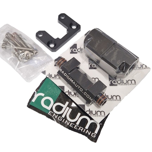 Radium Flexfuel Fäste ink. AN Adapter