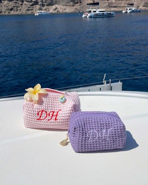 Monogram pouch