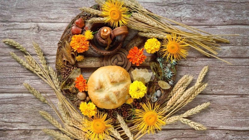 Lammas / Lughnasadh - ( Skördehögtid ) - Infaller: 1 augusti