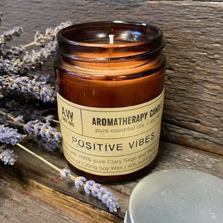 Aromaterapi ljus Positive Vibes