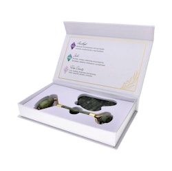 Present pack Gua sha Massage grön jade