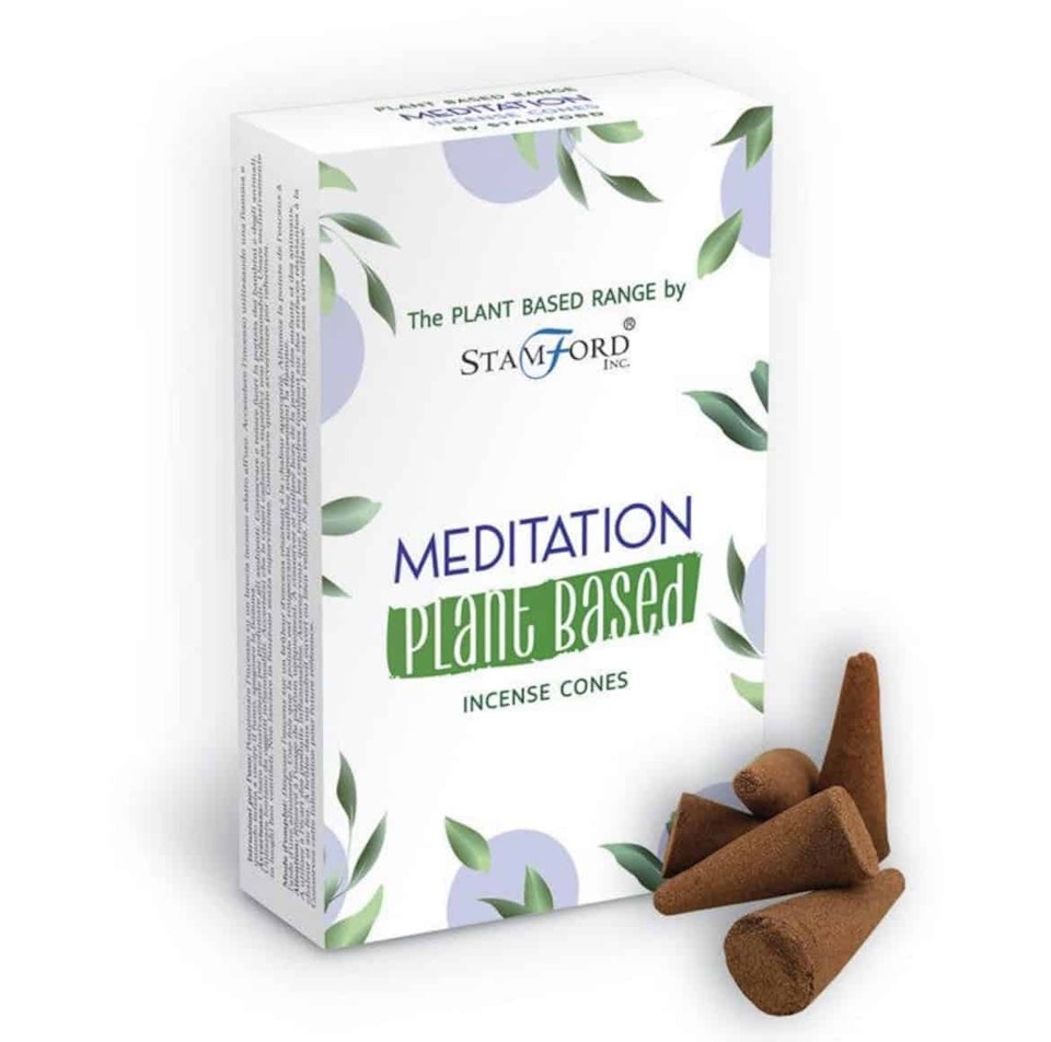 Rökelsekoner Meditation 12 pack