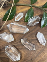Dubbelterminerad bergkristall