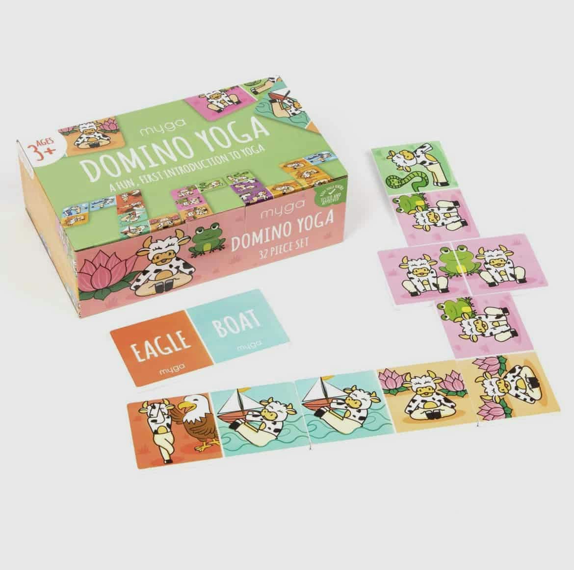Yoga spel Domino