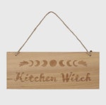 Skylt kitchen witch
