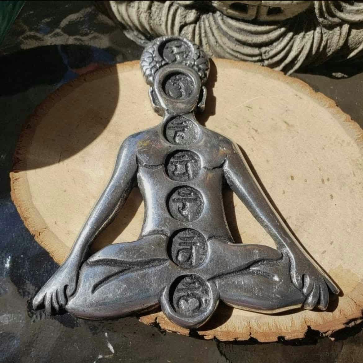 Chakra Rökelse hållare buddha