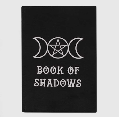 Anteckningsbok book of Shadows