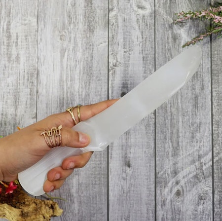 Athame kniv i Selenit