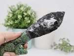 Athame Obsidian ritual kniv