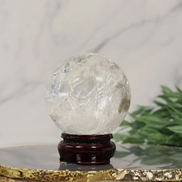 Bergkristall klot