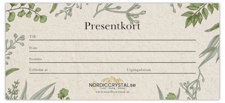 Pappers presentkort i brevlådan