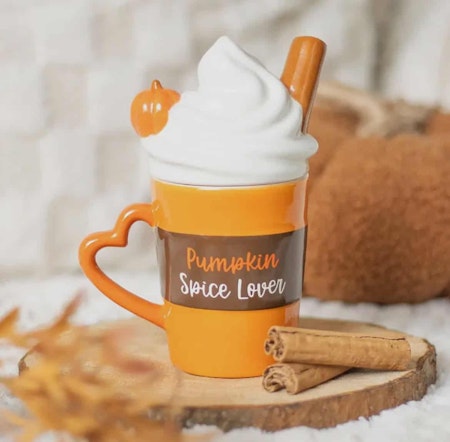 Mugg pumpkin spice lover