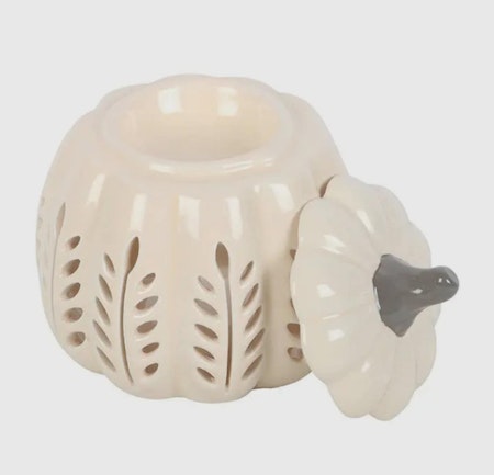 Oljebrännare vit pumpa
