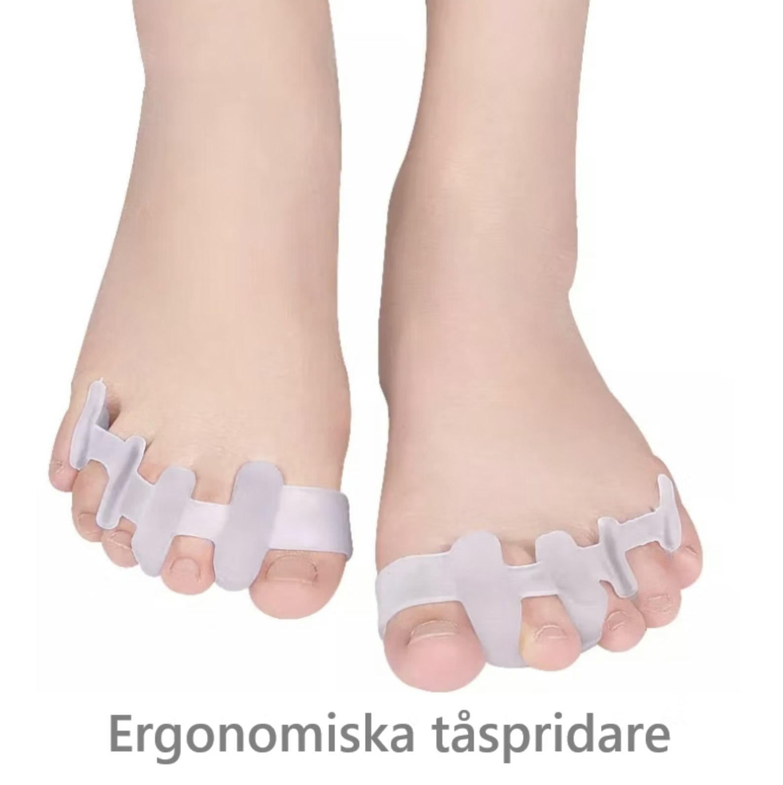 Hallux valgus tåspridare (stort avstånd, 2st)