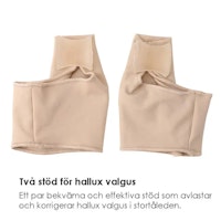 Hallux valgus stöd (2st)