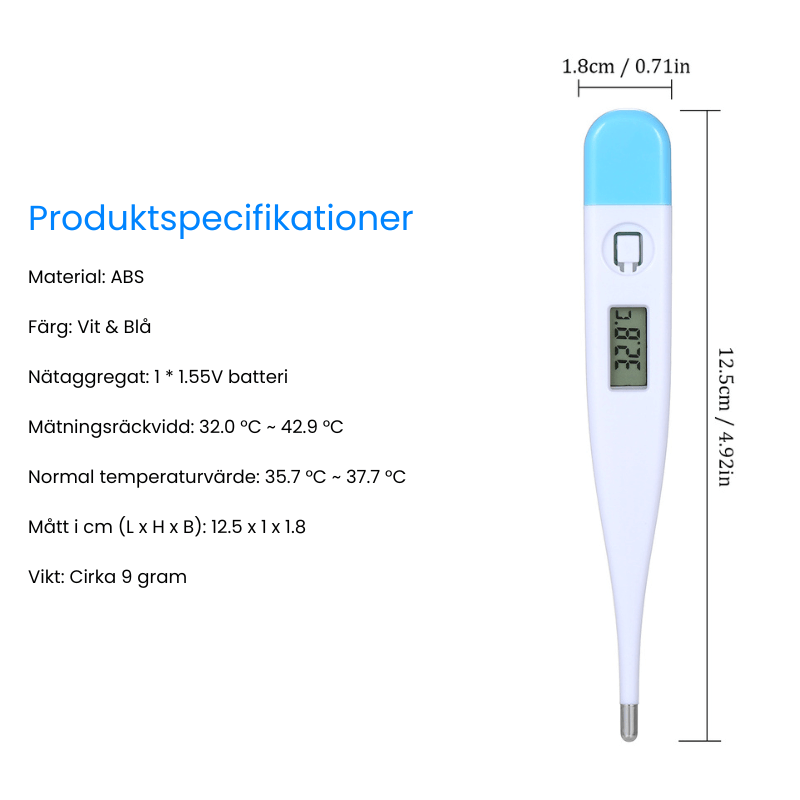 Febertermometer - Rehab Prylar - Produkter som underlättar för dig i din  vardag.