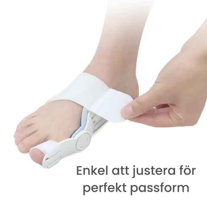 Hallux valgus korrigerande & roterande stöd