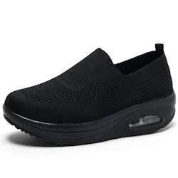 Bekväma ortopediska slip-on skor