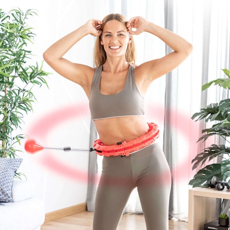 Justerbar smart fitness hoop