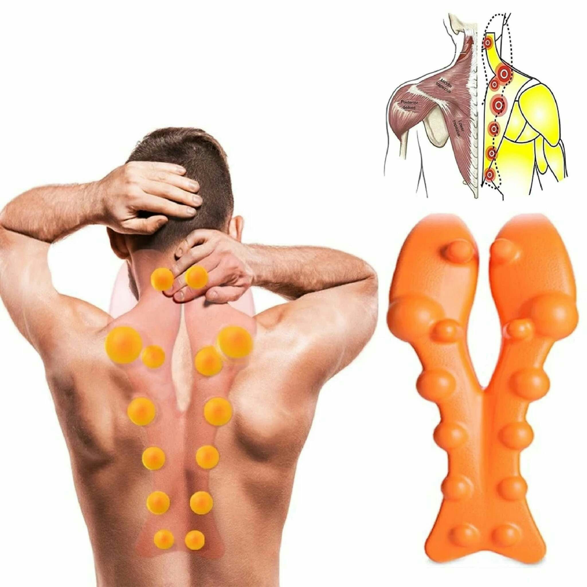 Sträckare för trapezius - Lindrar smärta i nacken