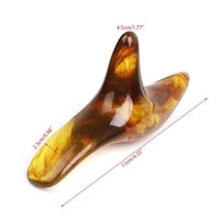 Shiatsu Gua Sha Massage Sten - Lindrar fotvärk och stimulerar blodcirkulationen