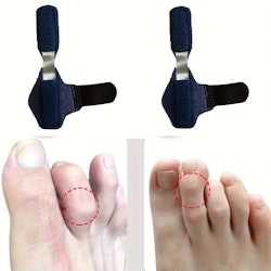 ToeAlign™ - Korrigerar och lindrar smärta från krökta tår som hammartå och klotå