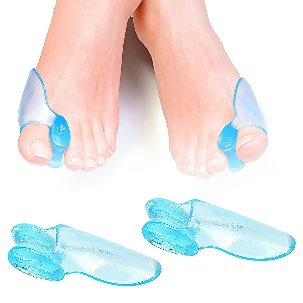 Tå separerare - Korrigerar sneda tår och förebygger hallux valgus