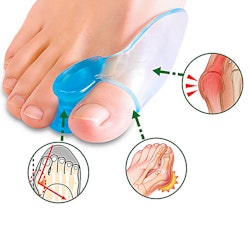 Tå separerare - Korrigerar sneda tår och förebygger hallux valgus
