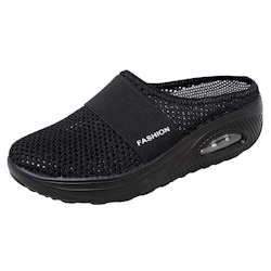 Slip-on Damsandaler – Andningsbara & Bekväma med Fotvalvsstöd