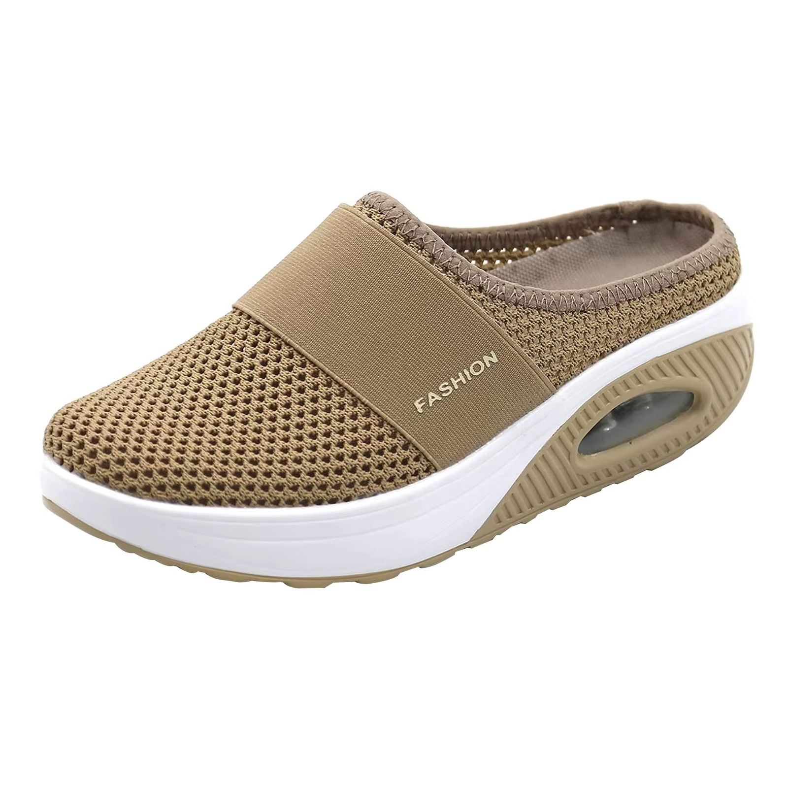 Slip-on Damsandaler – Andningsbara & Bekväma med Fotvalvsstöd